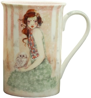 Grand mug avec coffret Mademoiselle Snow